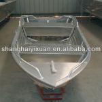 13ft all-welded deep V-shaped bottom aluminum fishing boat-YV-13
