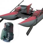 Backpack Inflatable pontoon boat