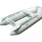 3+1 Air PVC Chamers White Inflatable Boat (371*171.5 cm)-L-ZB-005