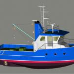 Newbuilding small steel fishing boat SF1400-SF1400