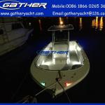 2014 hot sale 27ft frp center console speed fishing boat