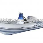 Good quality &amp; Low price RIB 450/550 Fiberglass hull inflatable fishing boat-