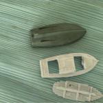 Prototype manual small submarine-