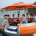 Barbecue boat fiberglass-