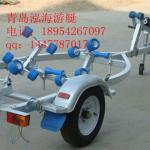 Motor boat trailer