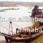 40m3 Small River Sand Barge Boat for Sale-