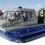 SNOW OWL hovercraft (air cushion boat)-