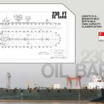 230ft oil barge