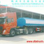 DTA water tanker /semi-trailer water tanker stainless steel tank /water pump/ High pressure squirt gun