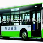Pure battery power electric bus with CHL Lithium-ion rechargeable battery