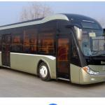 Low floor bus, CNG bus, city bus, 40 seats-YTK6128GET