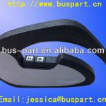 Yutong black plastic fold up seat armrest Bus bus seat armrest for sale