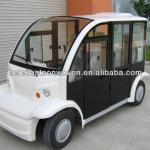 4 seat electric sightseeing car with closed door