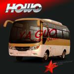 10-19seats howo sightseeing shuttle coach