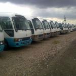 leasing of fleet of coaster buses