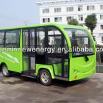 11/14/23 seater enclosed electric passenger shuttle bus-HW-14ML