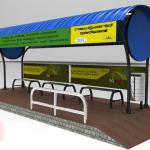 Bus Stop Shelter-