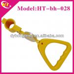 Yellow safety handles for bus parts