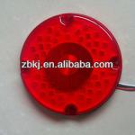 LED 7&quot; sealed School Bus lamp, Red, LED stop lamp