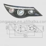 bus head lamp with led-