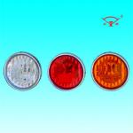 Any Color Round with frame LED Bus round tail lamp-