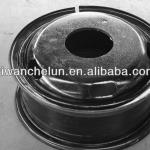 hot sale discount black steel tube wheel 5.5-16