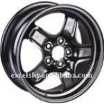 Black -Steel Car Passenger Wheel