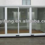 container cabins have double glazing wall panel