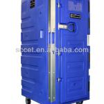 580L rotomolded transportation container, insulated rolls with wheels-SB1-D580
