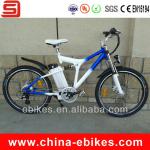 New design Full Suspension Electric Mountain Bike (JSE76)