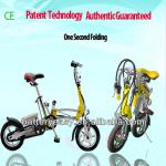 Dynavolt Patent Technology CE 1 Second Folding Electric Bike-MS0010