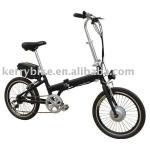 lithium battery electrical folding bike EN15194 approval-KR-EBA015