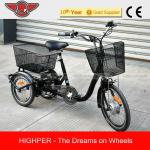 2014 Electric Tricycle, Electric 3 wheel Bicycle (EL08)