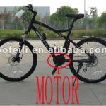 Centre motor electric mountain bike with EN15194