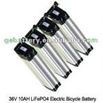 GEB lifepo4 36v 10ah electric bike li ion lithium lifepo4 battery pack