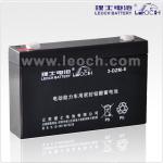 Professional electric bike battery with 6v voltage and 6ah capacity