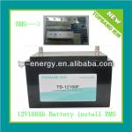 DC to AC LiFePO4 Battery 12V 100Ah~200Ah for Solar System / Car Starting with BMS &amp; Case