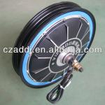 CE-approved 48v1000w 16&quot; brushless scooter motor/ bike motor/ bicycle motor-