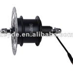 Rear cassette motor with disc brake/electric bycycle motor/250W