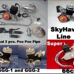 SkyHawk bike engine kit for V frame bicycle