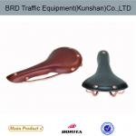 Leather Saddle BS18CU with Copper Rail