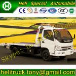 3P2 FOTON 4X2 diesel white Flatbed Wrecker Towing Truck (Emission:Euro 2,Euro 3,Euro 4; Capacity:5 tons; Color: Optional)
