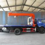 8t crane with FOTON towing road wrecker truck