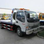 6100-8000kg JAC flat bed tow truck, wrecker truck, wrecker-HFC1061K93