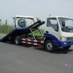 JAC road wrecker truck