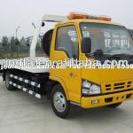 ISUZU platform towing car carrier wrecker truck