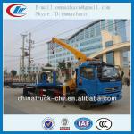 Chinese old brand towing wrecker with crane 3-4tons