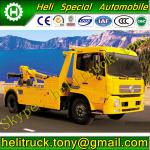 6T6D DFM 4X2 diesel yellow flatheaded Wrecker Towing Truck (Emission:Euro 2, Euro 3, Euro 4; Capacity: 12 tons; Color: Optional)