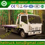 5P2 ISUZU 4X2 diesel white Flatbed Wrecker Towing Truck (Emission:Euro 2,Euro 3,Euro 4; Capacity:7 tons; Color: Optional)