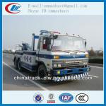 Chinese brand dongfeng rotator wrecker truck 210HP for sales-dongfeng